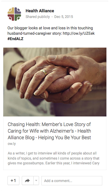 Blog Series Post Example